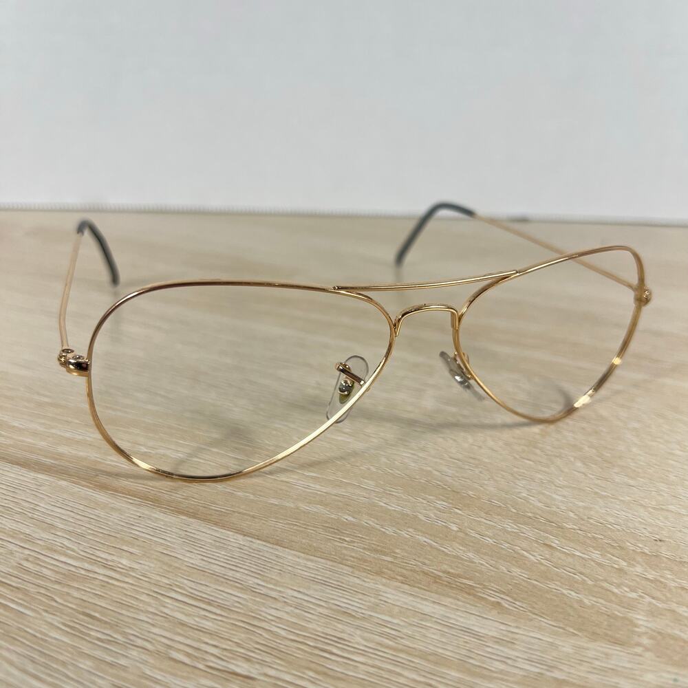 Ray-Ban RB3025 Aviator Large Metal Gold FRAMES ONLY L0205 58-14-135 Italy
